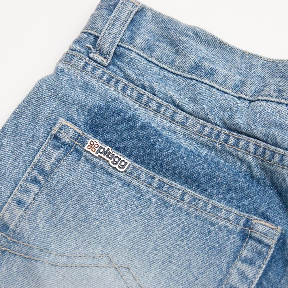 Plugg Jean Distressed Shorts - Picture 6 of 7